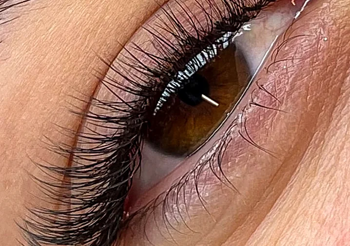 Hybrid Lash Extensions Set, Nahaufnahme